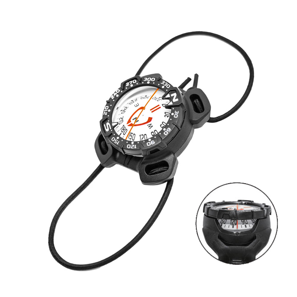 Saekodive Kompas med bungee stropper