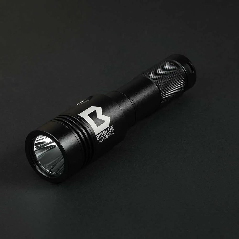 Dykkerlygte Bigblue AL1300NP med grøn laser pointer