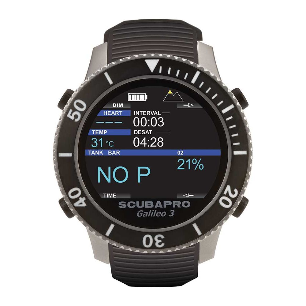 Dykkercomputer Scubapro Galileo 3 med transmitter