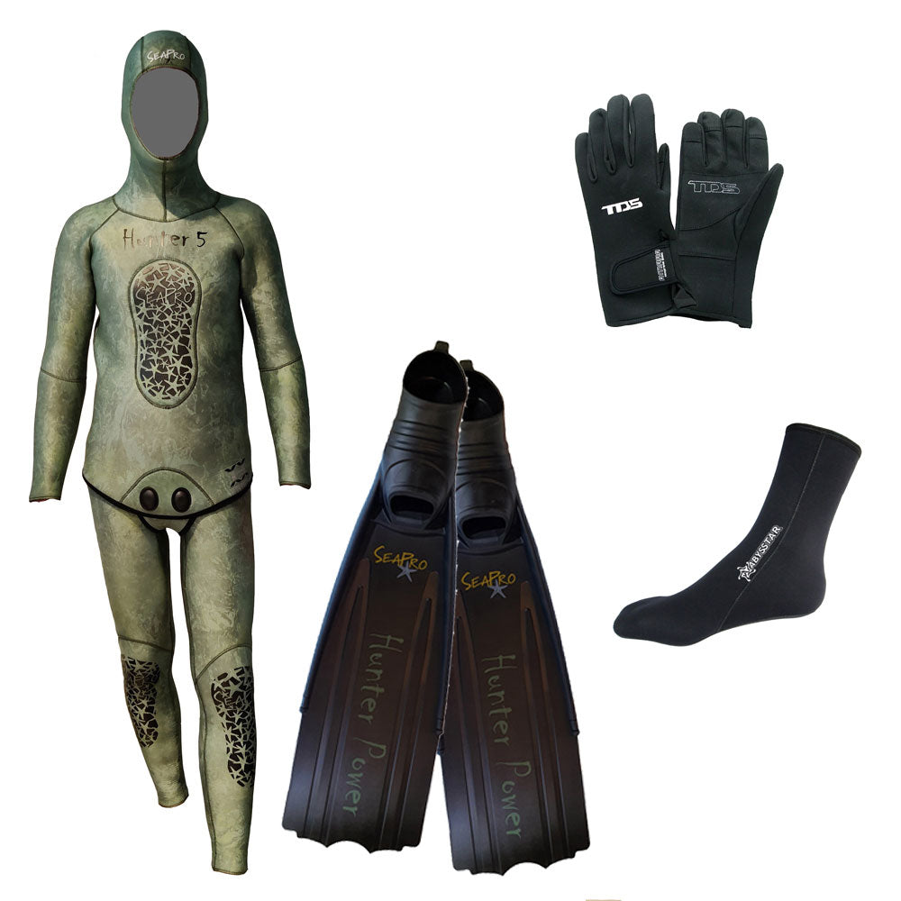 Undervandsjagt pakke Hunter 5 Basic