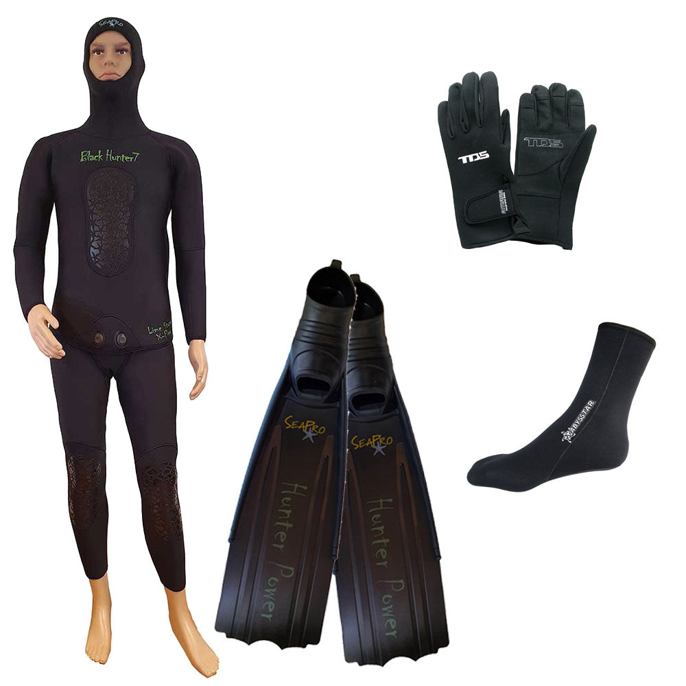 Undervandsjagt pakke Hunter 7 Basic