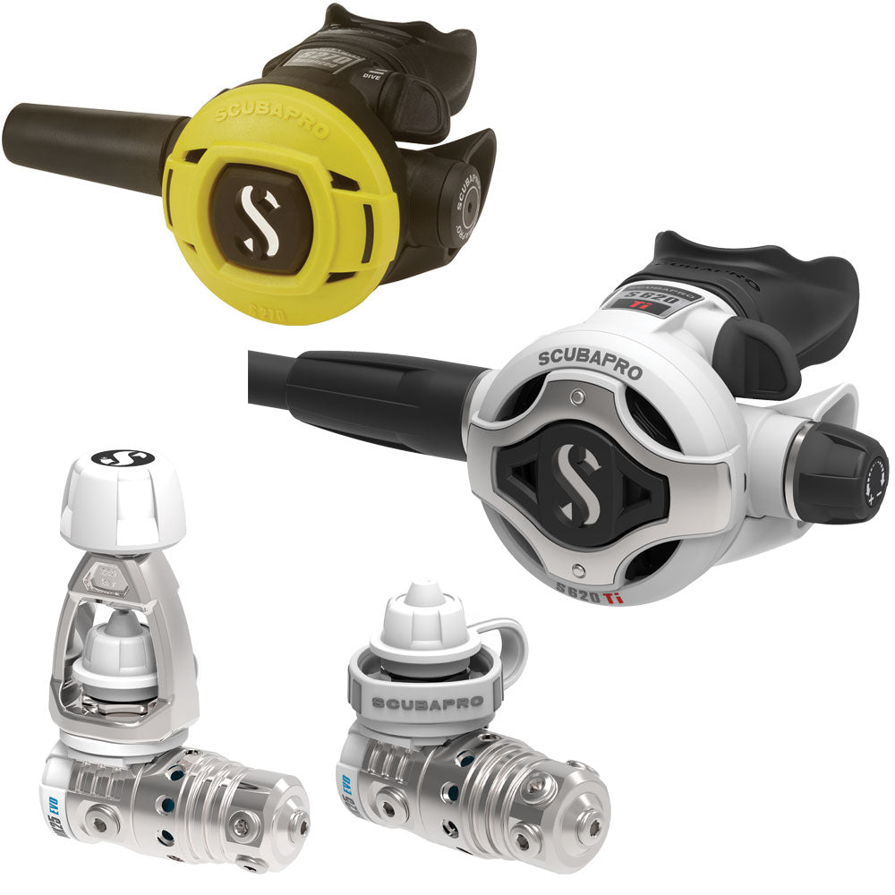 Regulator Scubapro MK25 EVO/ S620 Ti Hvid/ S270 Octo