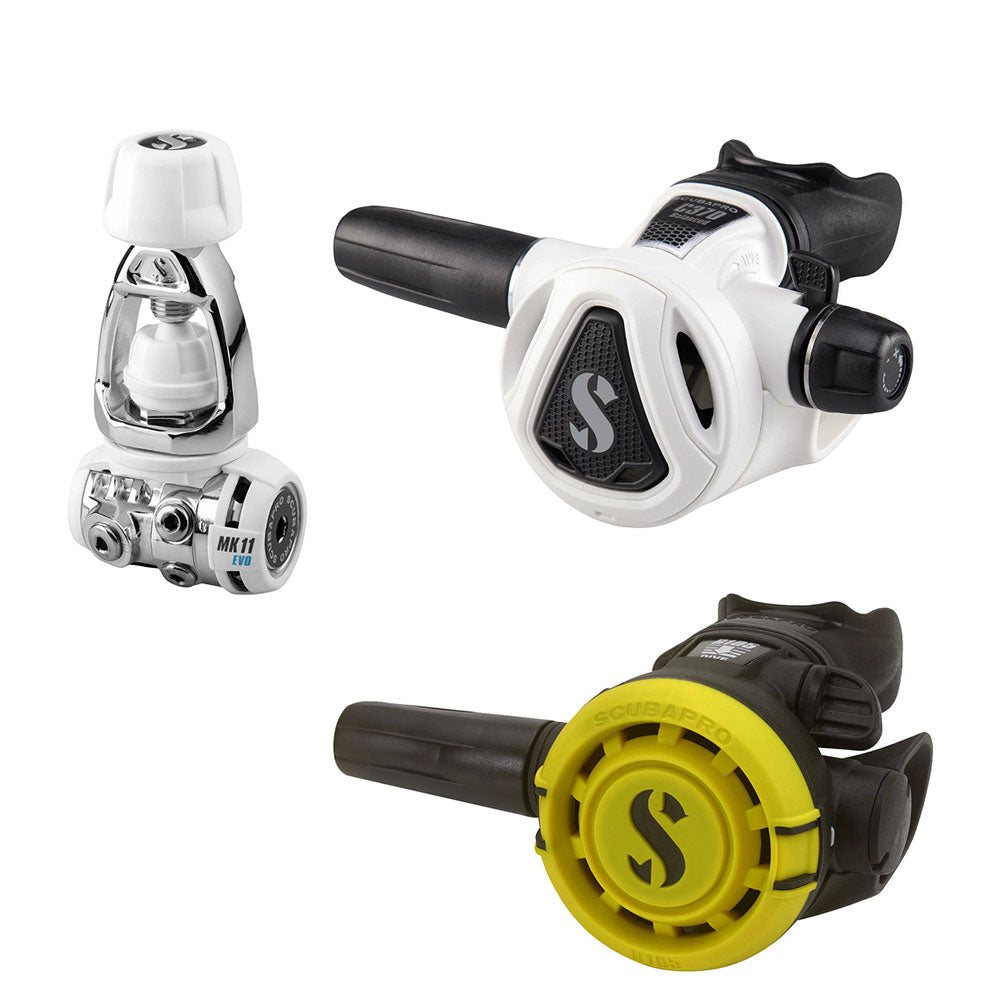 Regulator Scubapro MK11 EVO/ C370 White/ R105 Octo