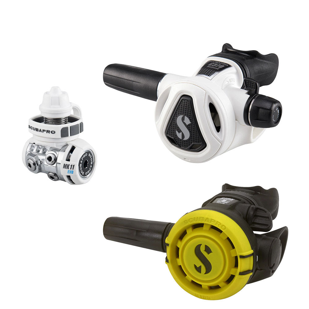 Regulator Scubapro MK11 EVO/ C370 White/ R105 Octo