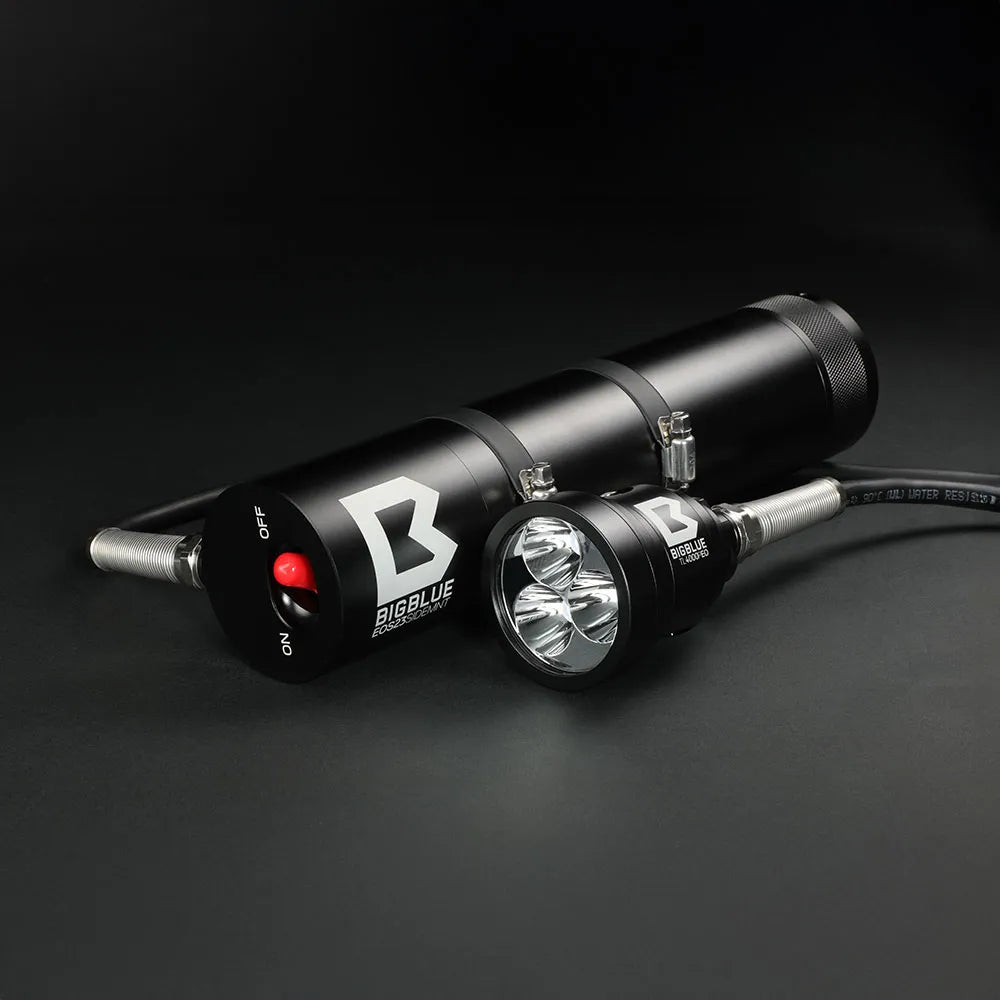 Dykkerlygte Bigblue TL4000P EOS23 Backmount/Sidemount