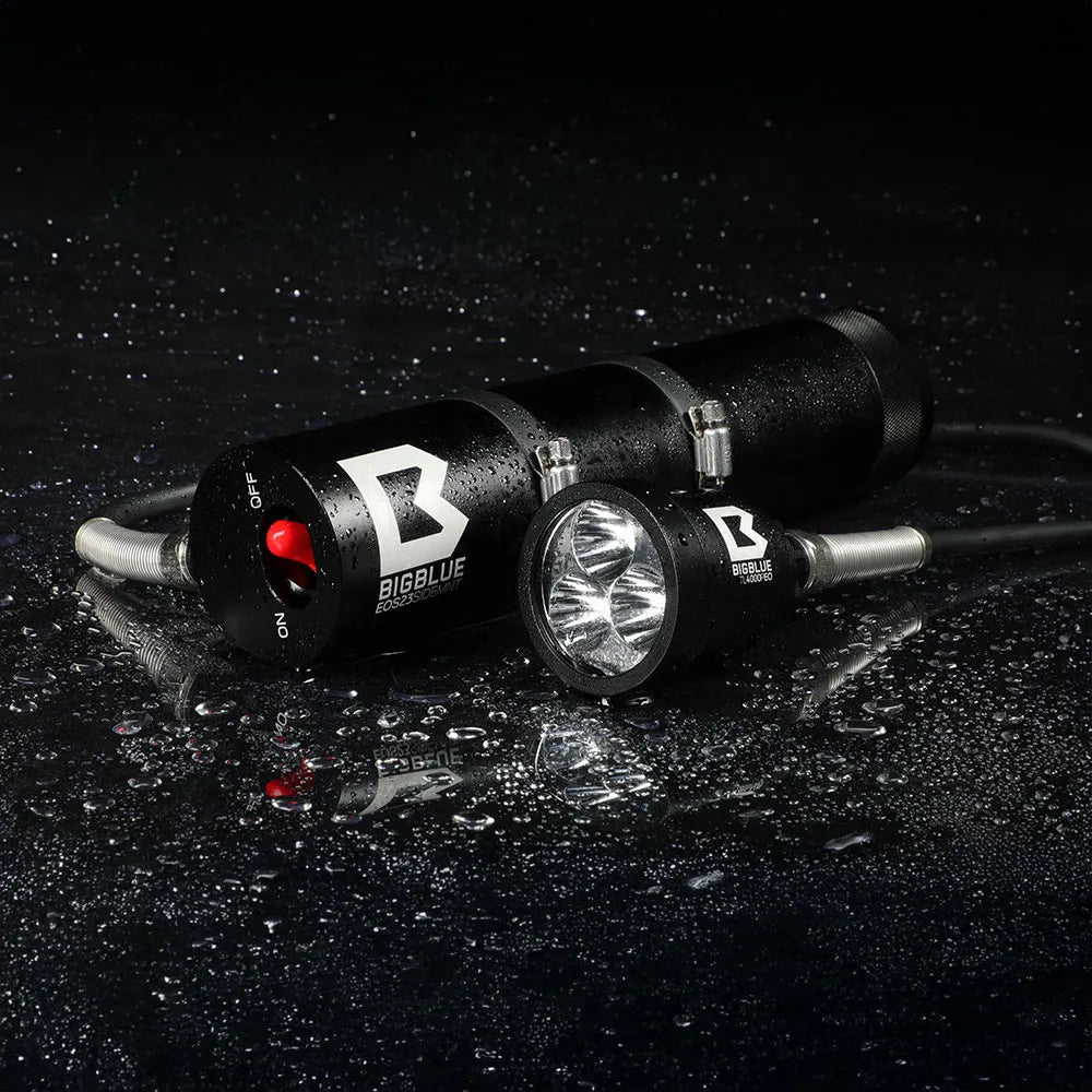 Dykkerlygte Bigblue TL4000P EOS23 Backmount/Sidemount