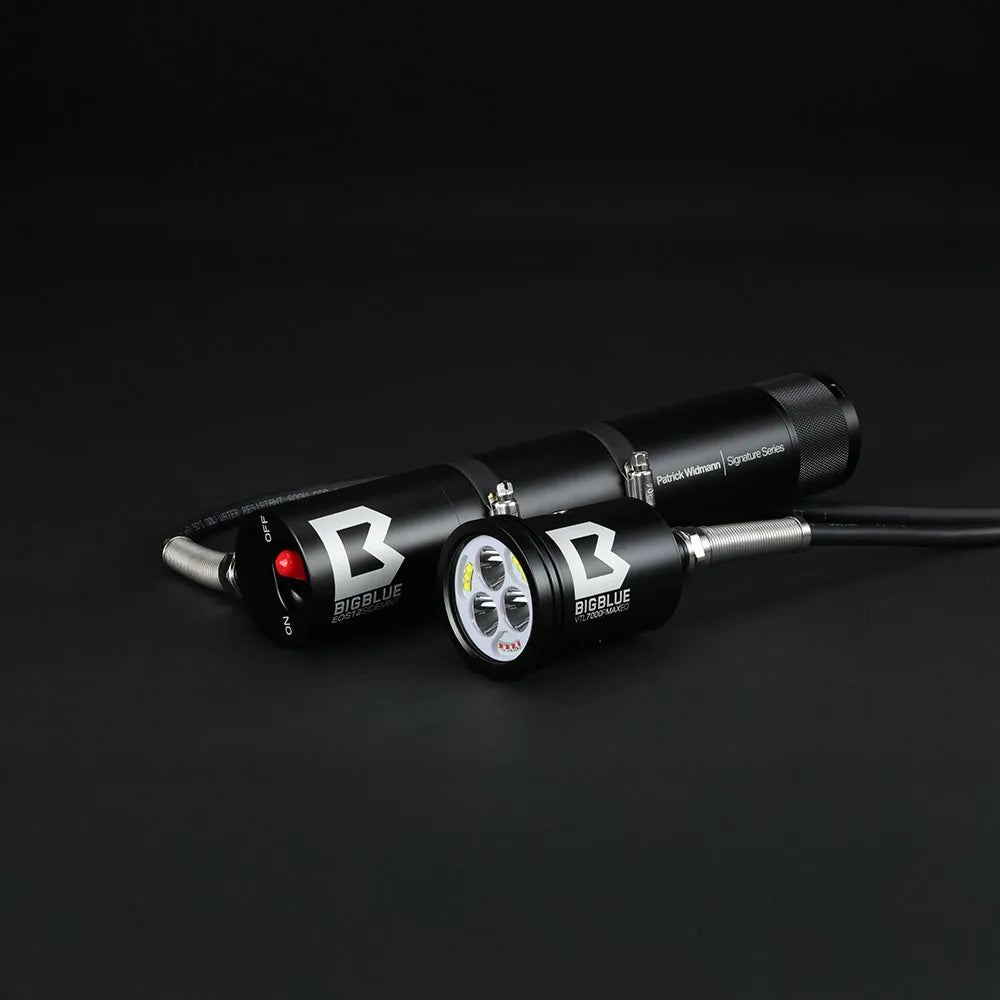 Dykkerlygte Bigblue VTL7000P Max EOS12 Backmount/Sidemount