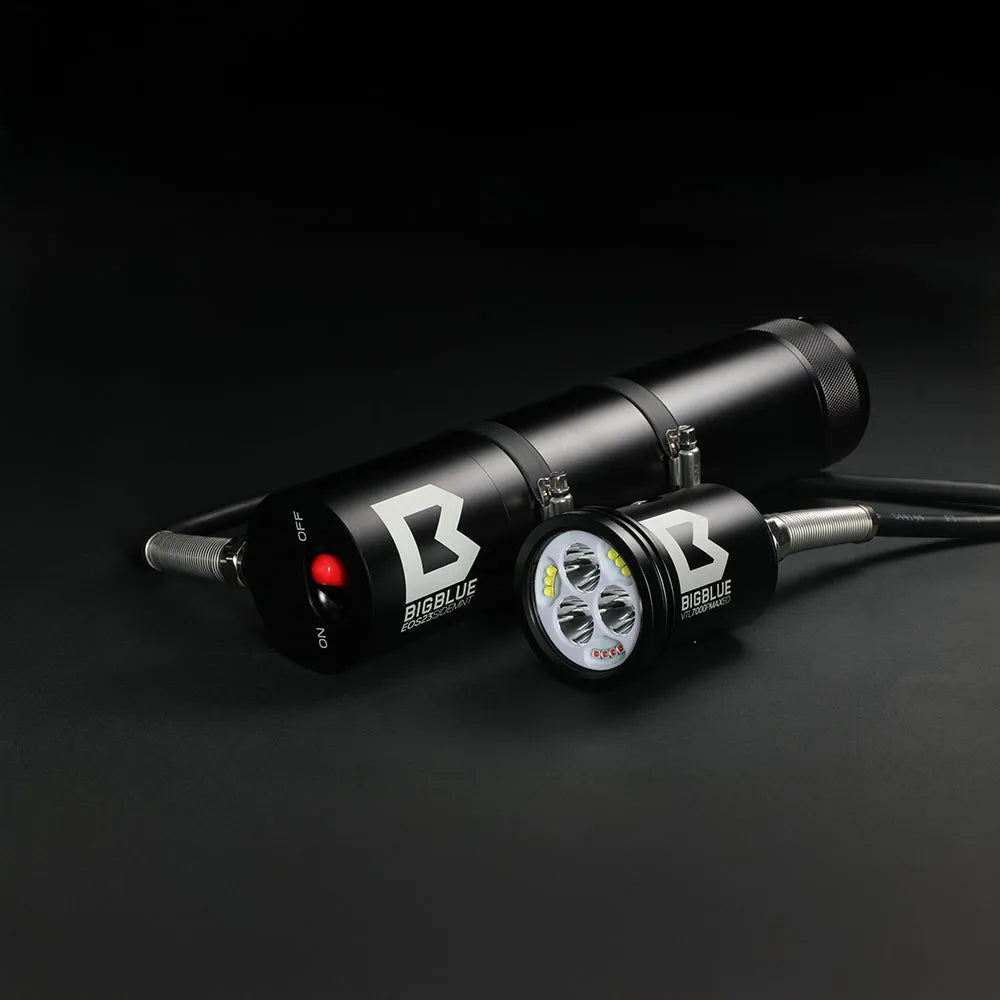 Dykkerlygte Bigblue VTL7000P Max EOS23 Backmount/Sidemount