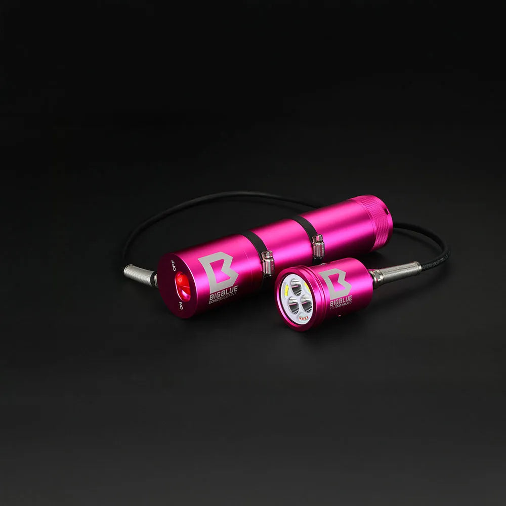 Dykkerlygte Bigblue VTL7000P Max EOS23 Backmount/Sidemount