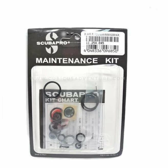 Service Kit Scubapro S555/S600/G250HP/Bal.Adj/Classic 2. trin - Scubadirect