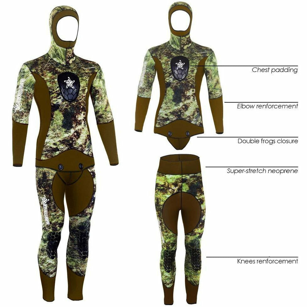 Undervandsjagt dragt Grouper-Evo 5 mm - Scubadirect