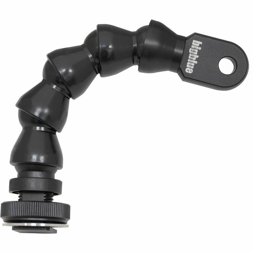 Flex arm Bigblue 6" med Hot Shoe og YS adapter - Scubadirect