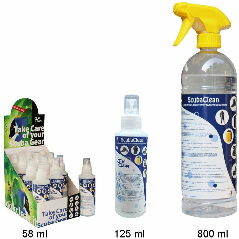 ScubaClean desinfektions spray til dykker- og snorkeludstyr ml - Scubadirect