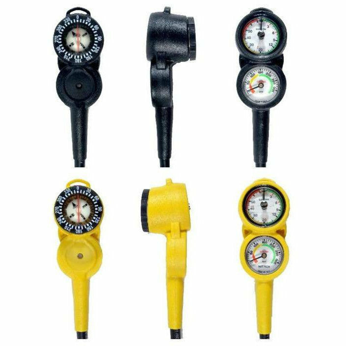 Konsol SeaPro Manometer, Dybdemåler og Kompas - Scubadirect