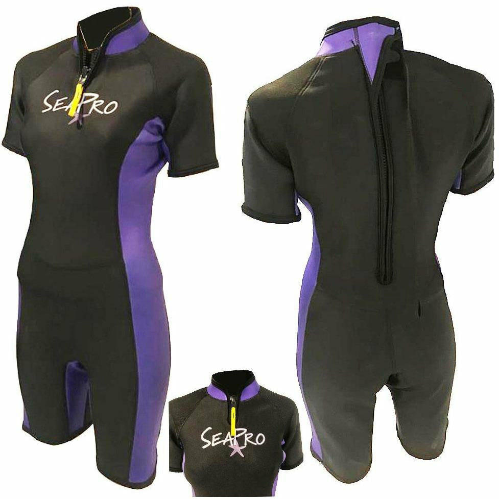 Våddragt SeaPro Seal Shorty dame - Scubadirect