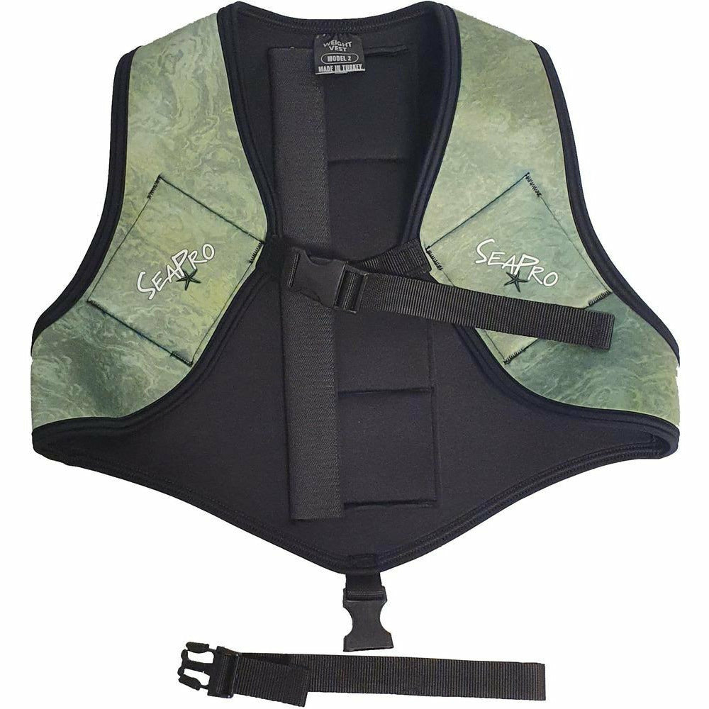 Vægtvest SeaPro Green - Scubadirect
