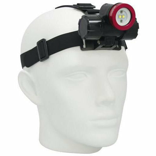 Dykkerlygte Bigblue Head Light with 450 Extra Wide Beam - Scubadirect