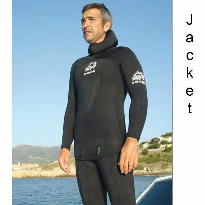 UV-jagt overdel H. Dessault Xtend Maxx 5mm til herrer - Scubadirect