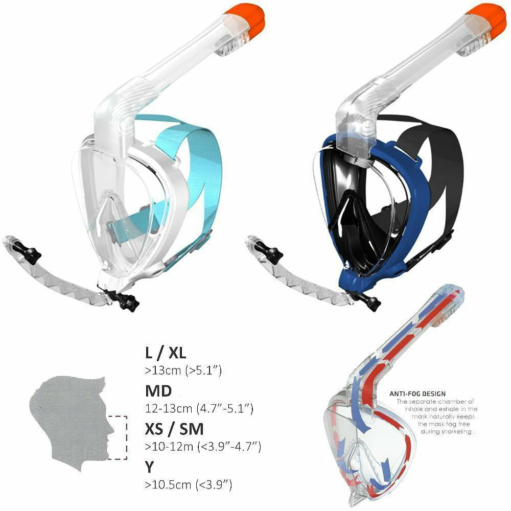 Snorkelmaske SeaPro Full View - Scubadirect