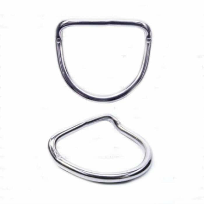 Kallweit D-ring 50mm i rustfrit stål - Scubadirect