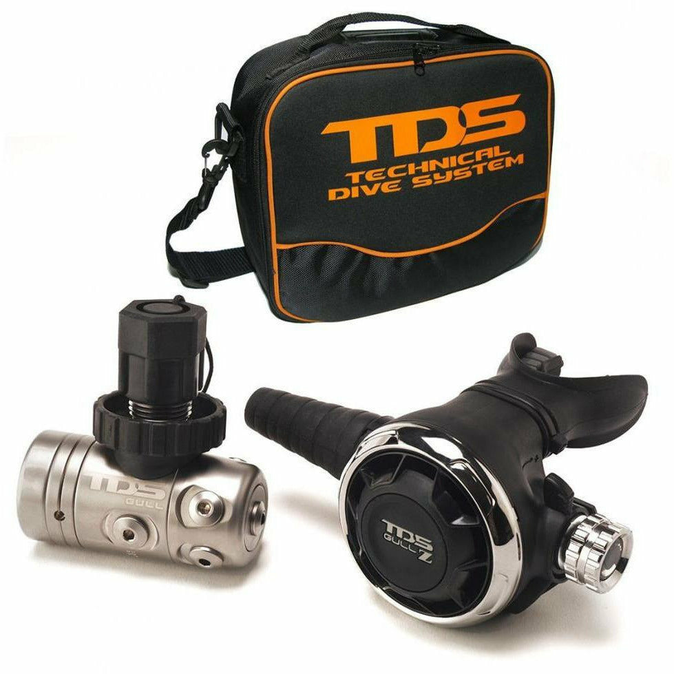 Regulator Subacqua Gull Z Tek DIN med taske - Scubadirect