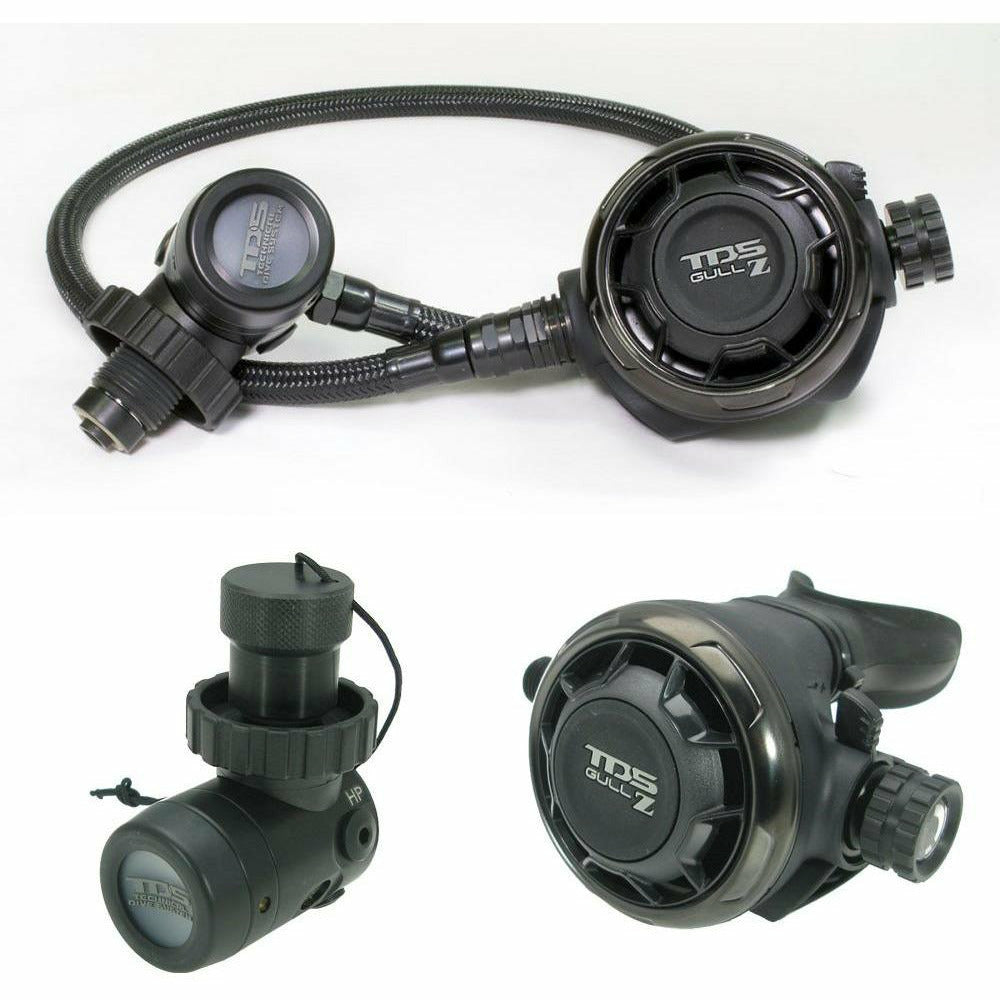 Regulator TDS Gull Z Tactical Black - Scubadirect