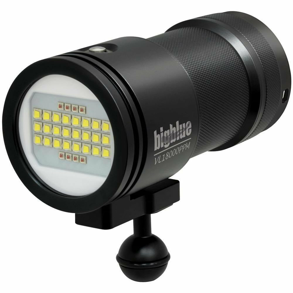 Dykkerlygte Bigblue VL18000P Pro Mini - Scubadirect