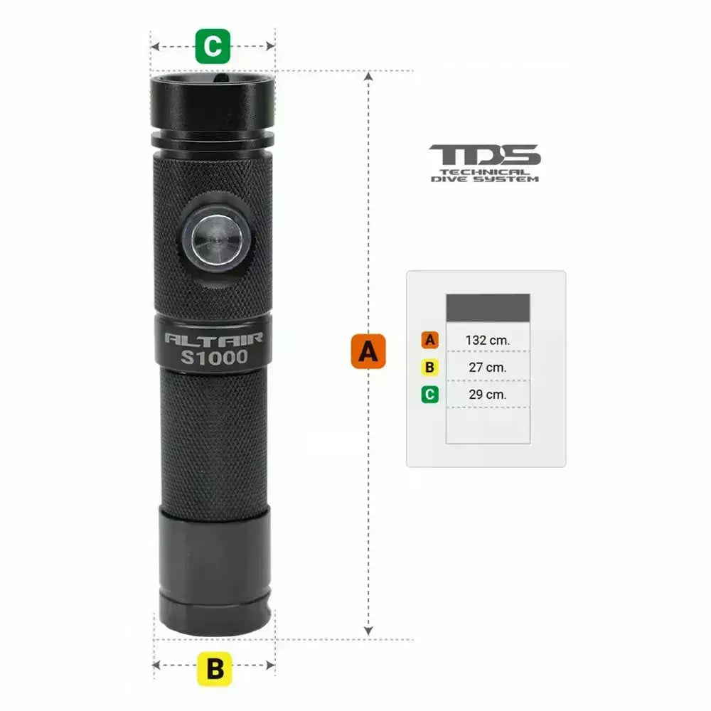 Lygte TDS Altair 1000 LM
