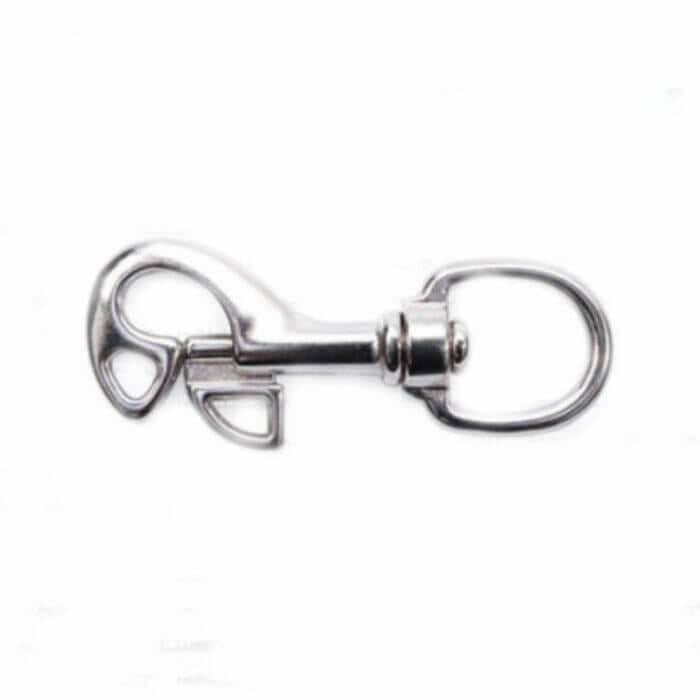 Kallweit Butterfly Karabin swivel bolt i rustfrit stål 95mm - Scubadirect