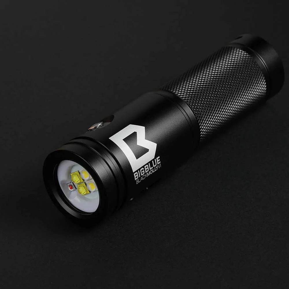 Dykkerlygte Bigblue Black Molly VI