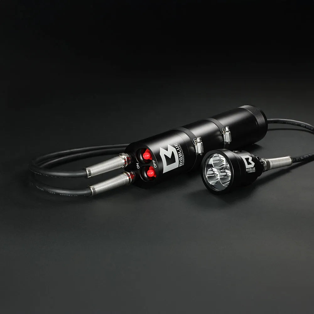 Dykkerlygte Bigblue TL4000P EOD23 Backmount/Sidemount