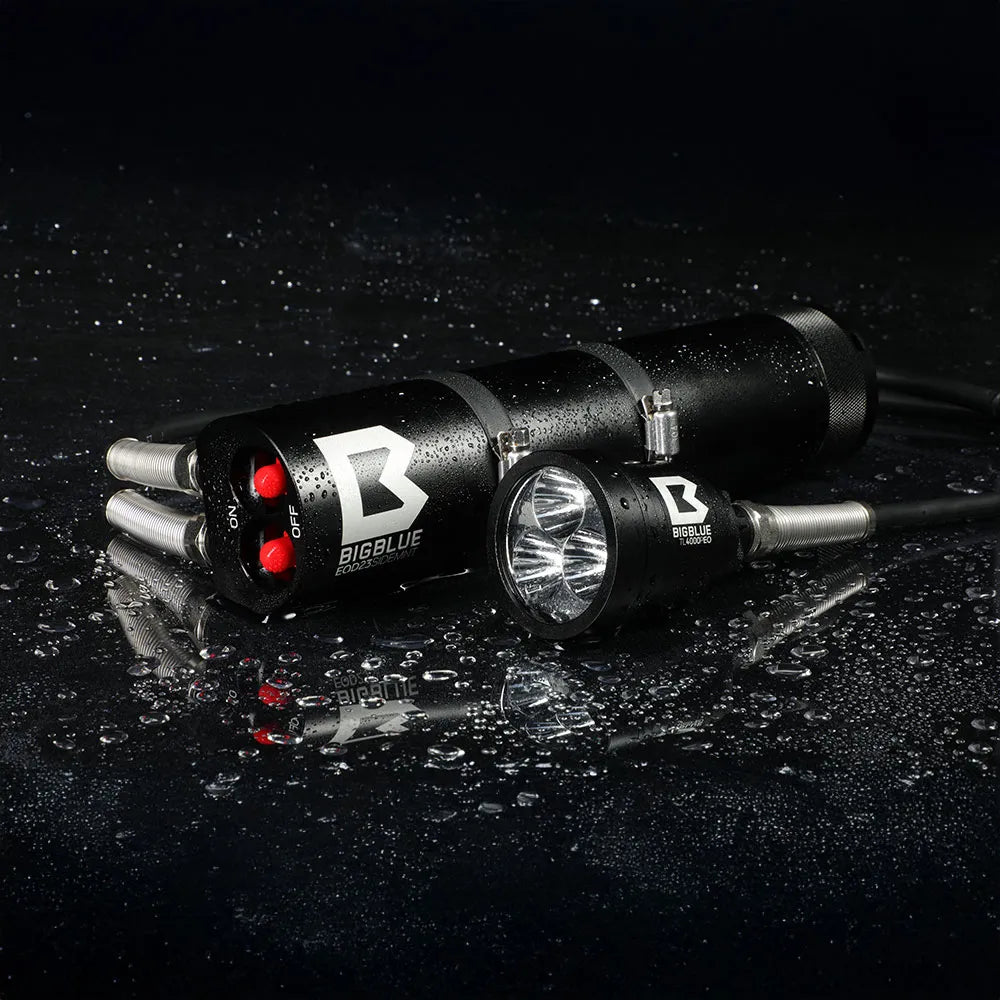 Dykkerlygte Bigblue TL4000P EOD23 Backmount/Sidemount