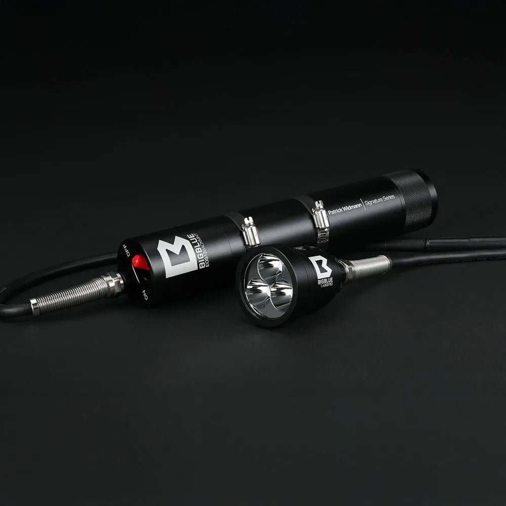 Dykkerlygte Bigblue TL4000P EOS12 Backmount/Sidemount