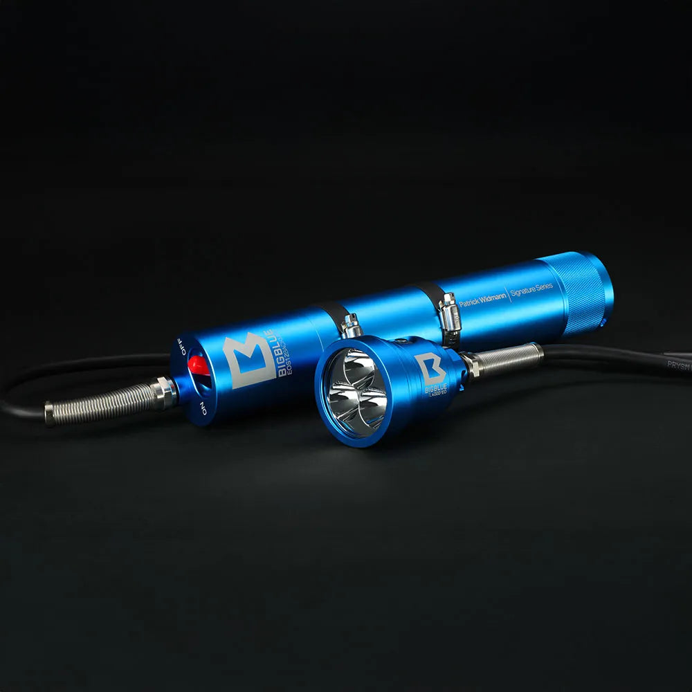 Dykkerlygte Bigblue TL4000P EOS12 Backmount/Sidemount