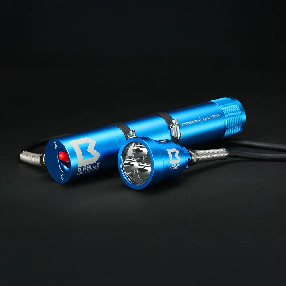 Dykkerlygte Bigblue TL4000P EOS12 Backmount/Sidemount