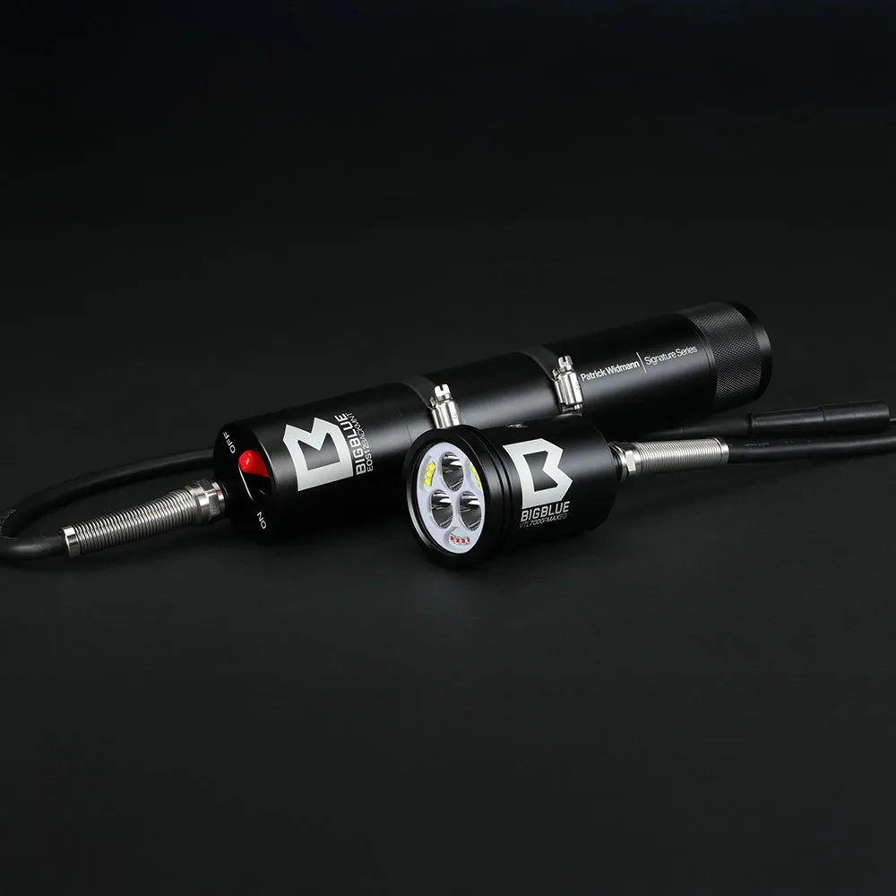 Dykkerlygte Bigblue VTL7000P Max EOS12 Backmount/Sidemount