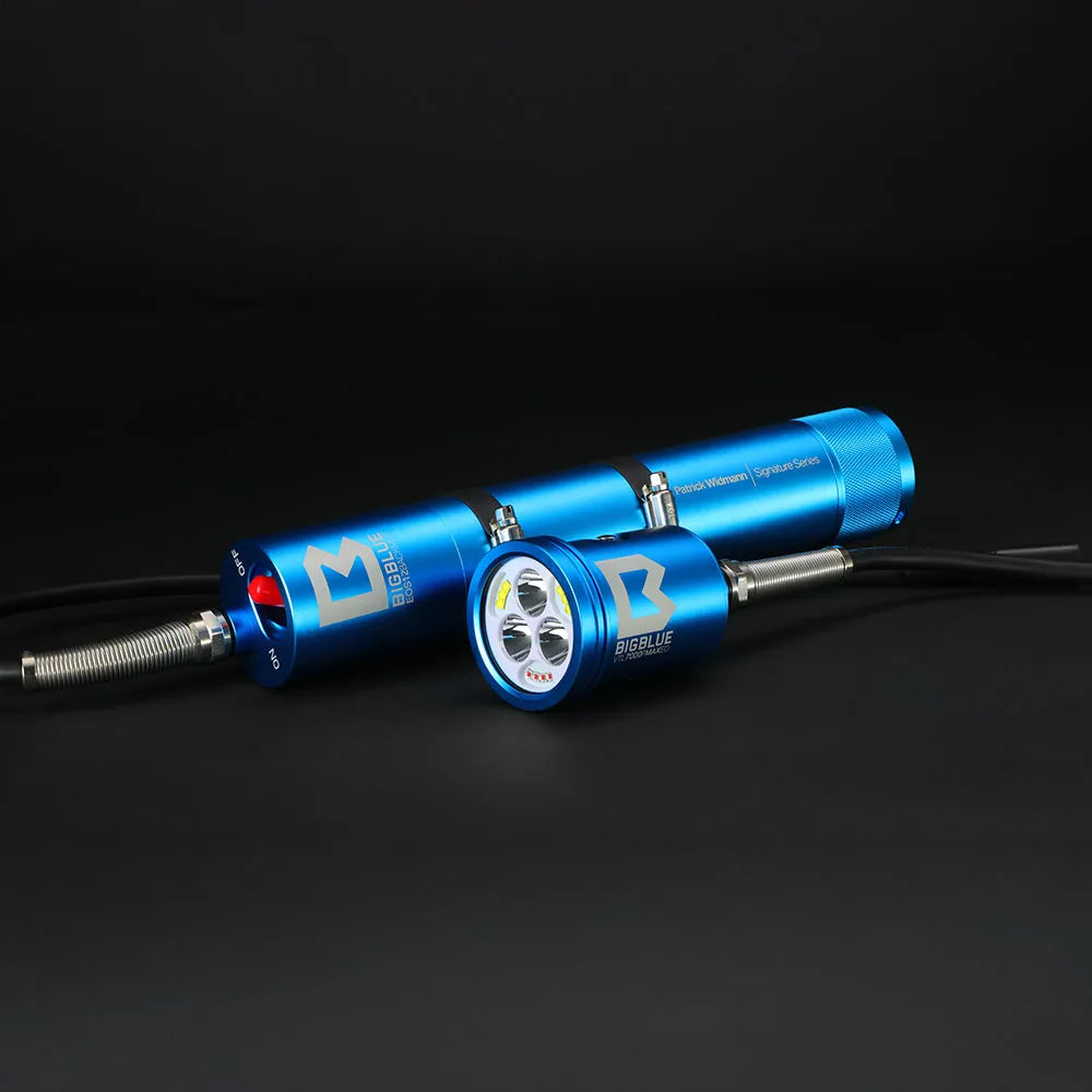 Dykkerlygte Bigblue VTL7000P Max EOS12 Backmount/Sidemount