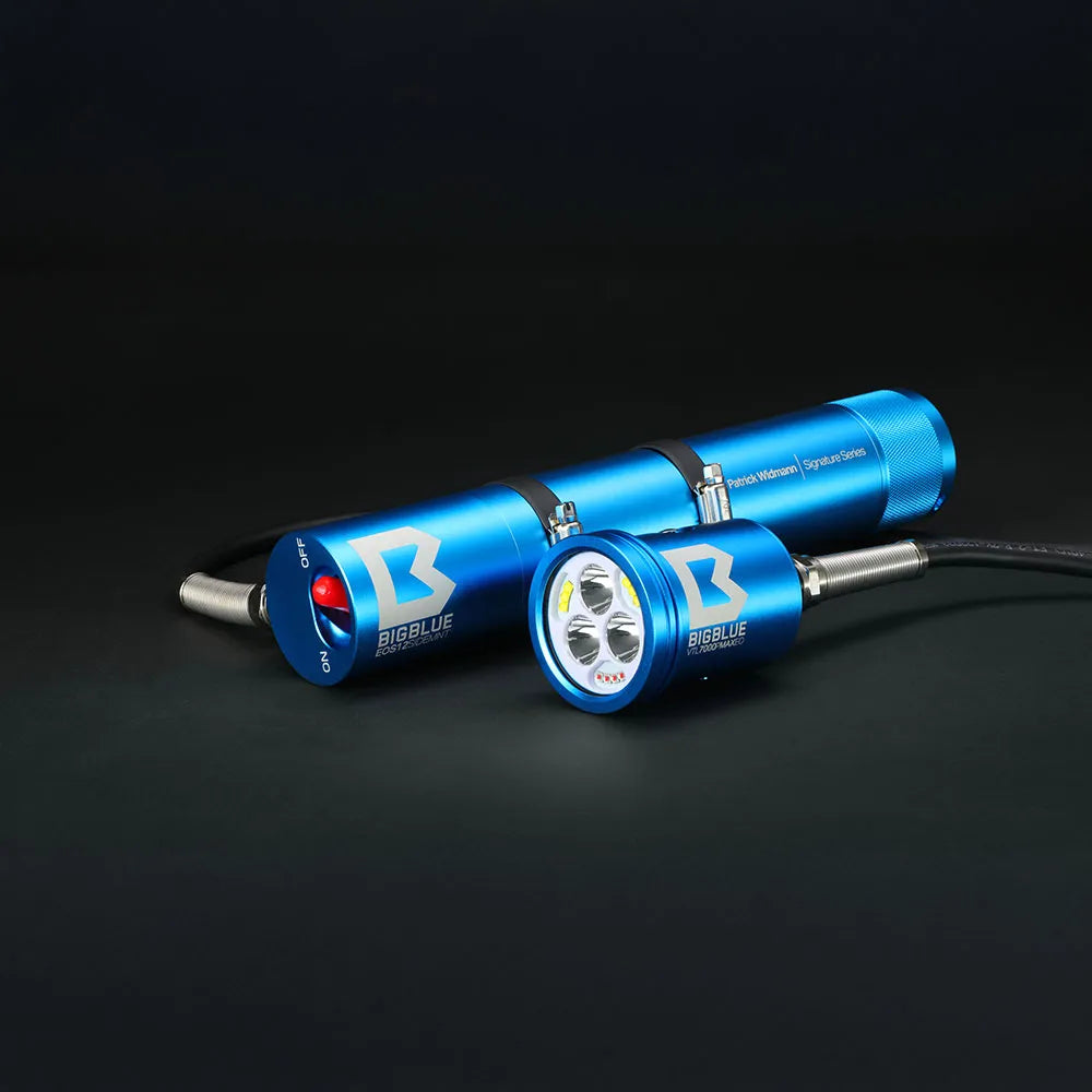 Dykkerlygte Bigblue VTL7000P Max EOS12 Backmount/Sidemount