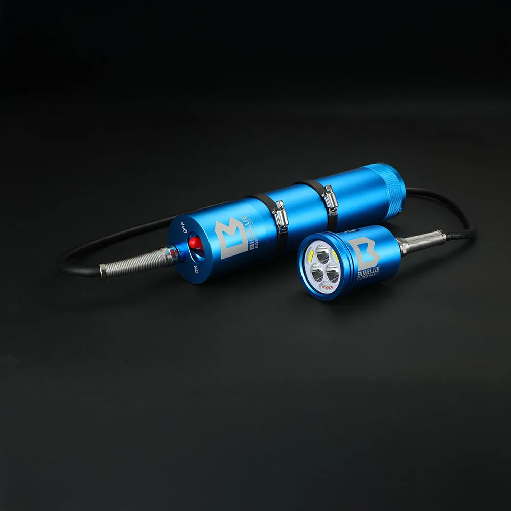 Dykkerlygte Bigblue VTL7000P Max EOS23 Backmount/Sidemount